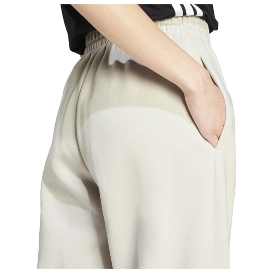 Adidas Γυναικείο παντελόνι φόρμας Essentials Contemporary Logo Fleece Barrel Pants